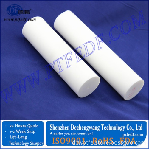 Golden supplier provide pure ptfe rods 25 glass filled ptfe